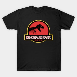 Dinosaur Park Off Brand Knock Off Parody Meme Funny Gift T-Rex History Science Evolution Sticker Mug T-Shirt T-Shirt